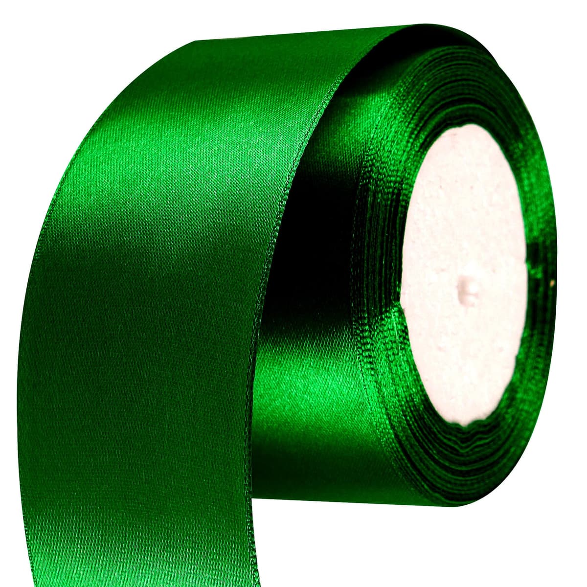 40mm Wide White Ribbon Thick Wedding Car Ribbon 22m, 1.5 inch Thick White Satin Ribbon for Gift Wrapping Wedding Car Christmas Birthday Cake Hair Bow Florist Bouquet Crafts Decorations — view 159