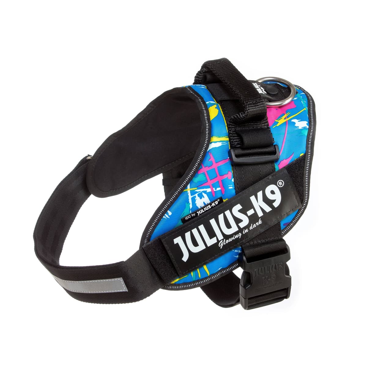 Julius-K9, 16IDC-AM-M, IDC Powerharness, dog harness, Size: Mini, Aquamarine — view 299