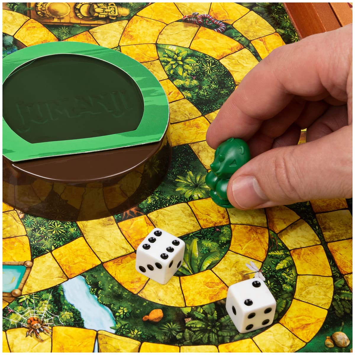 Spin Master Games - Jumanji Board Game in Spanish for 2-4 Players, Children and Adults - Gift Children 8 Years + - Board Games Children 8 Years + — view 5