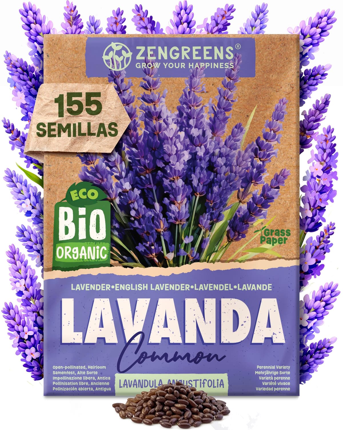 ZenGreens® - Set de semillas de hierbas medicinales y para infusiones eco - 10 variedades para cultivar fácilmente en el jardín, balcón o parterre elevado - Sementes verduras — view 15