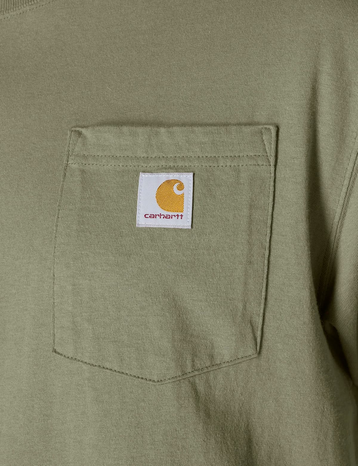 Carhartt Mens Loose Fit Heavyweight Short-Sleeve Pocket T-Shirt (Also Available in Big & Tall) CloseoutWork Utility T-Shirt — view 5