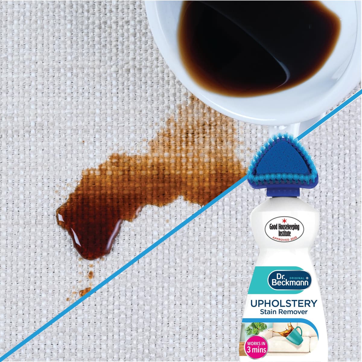 Dr Beckmann Upholstery Stain Remover with Brush 400ml — view 6