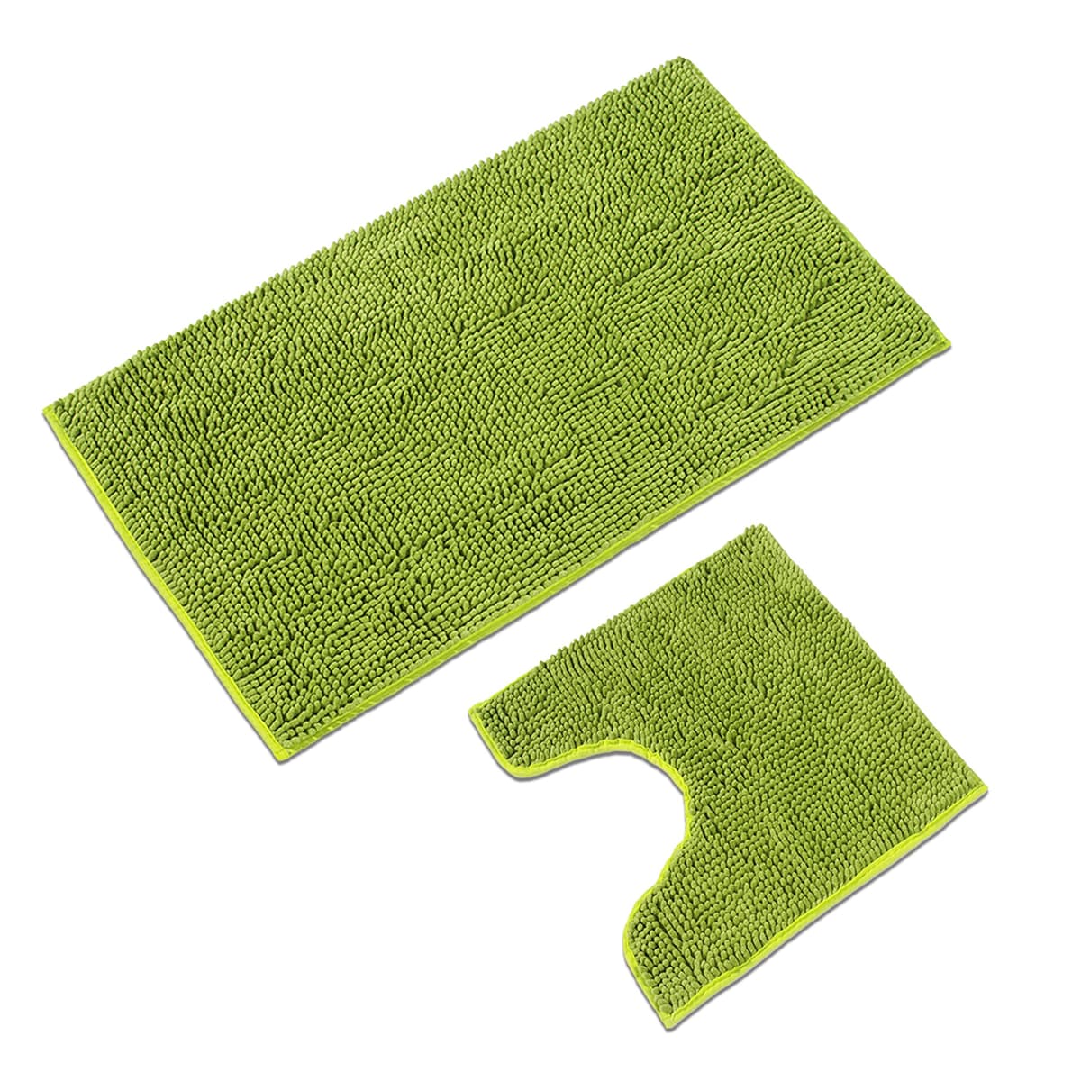 WohnDirect Alfombra Baño Gris 45x45cm • Alfombrilla baño Antideslizante y Lavable • Cómoda Y Súper Absorbente — view 63