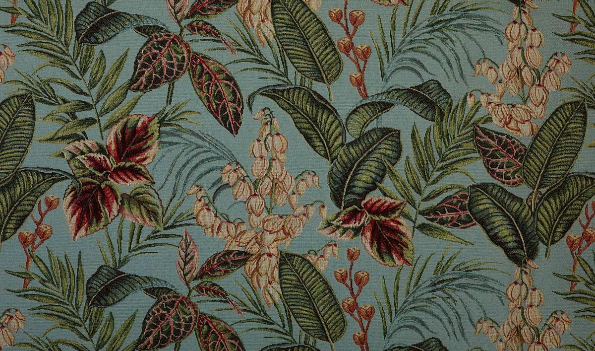 Kt KILOtela - Tela Tapicería, Jacquard Gobelino, Tapizar Sillas, Cojines, Cabecero, Sofá, Bolsos, Resistente al Desgaste, Costura, 100 cm Largo x 280 cm Ancho, Geométrico, Multicolor, 1 metro — view 38