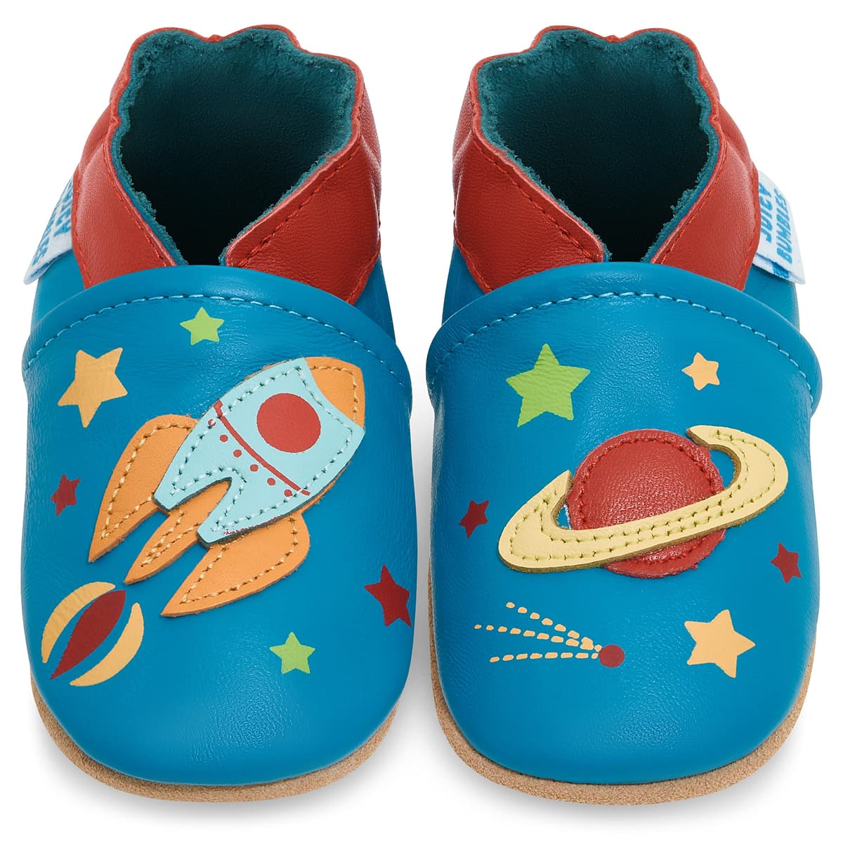 Zapatos de Bebé – Zapatillas de Cuero Niño Niña – Patucos de Piel con Elástico para Bebé - Zapatitos Primeros Pasos - Pantuflas Infantiles 0-6 Meses 6-12 Meses 12-18 Meses 18-24 Meses 2-3Años — view 9