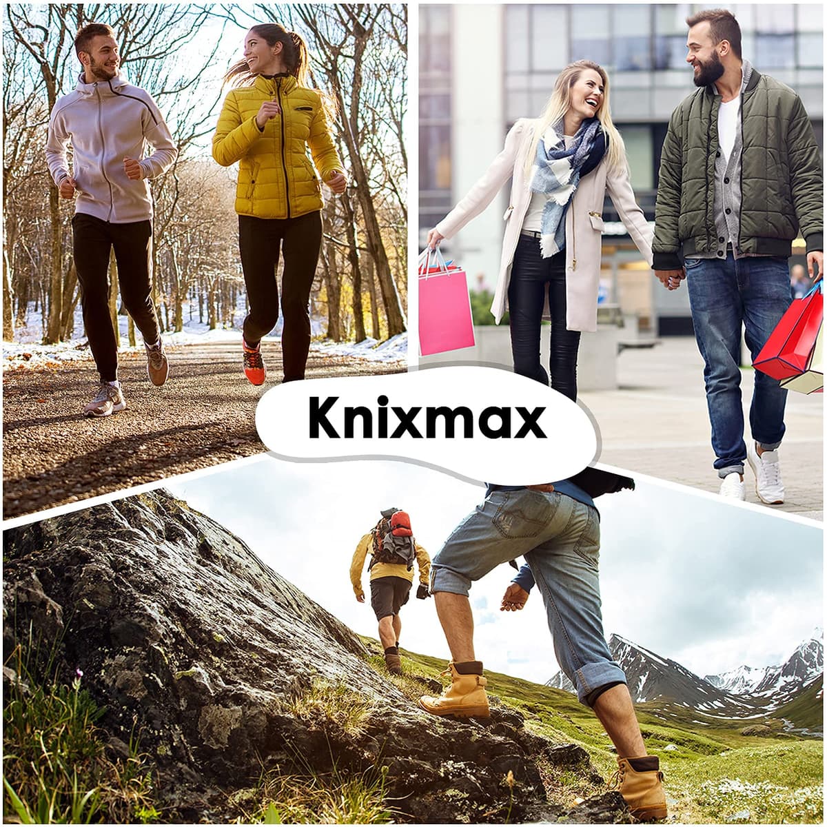Knixmax Plantillas Memory Foam para Mujer y Hombre Comodidad Plantilla de Zapato Absorción de Impacto Amortiguación Suave Suelas Internas para Zapatillas, Botas — view 5