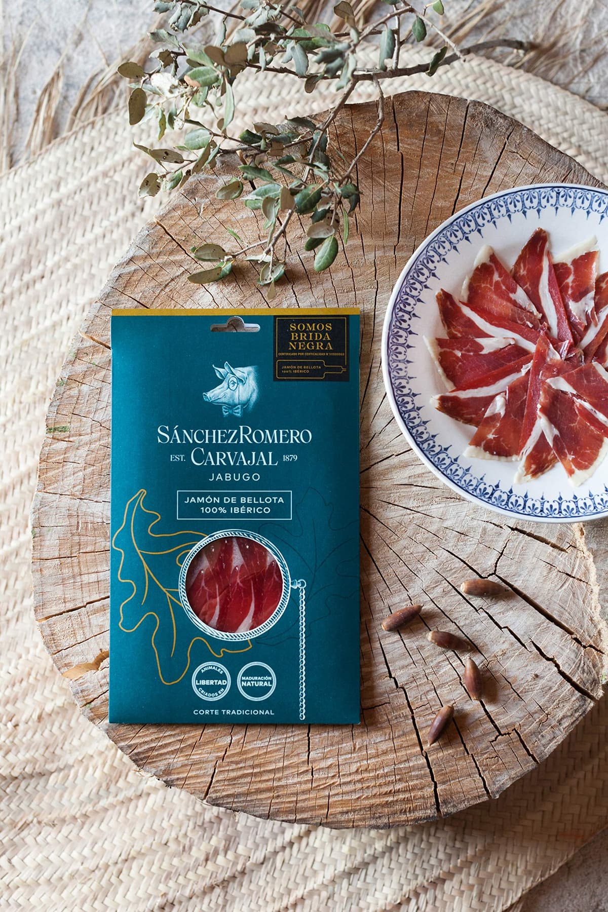 Sánchez Romero Carvajal Jamón Ibérico Loncheado, 70g — view 3