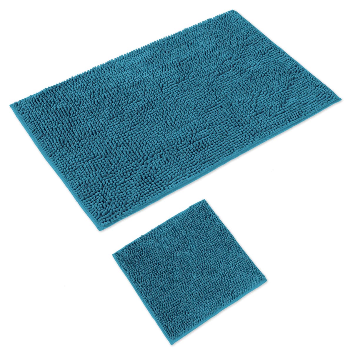 WohnDirect Alfombra Baño Gris 45x45cm • Alfombrilla baño Antideslizante y Lavable • Cómoda Y Súper Absorbente — view 21