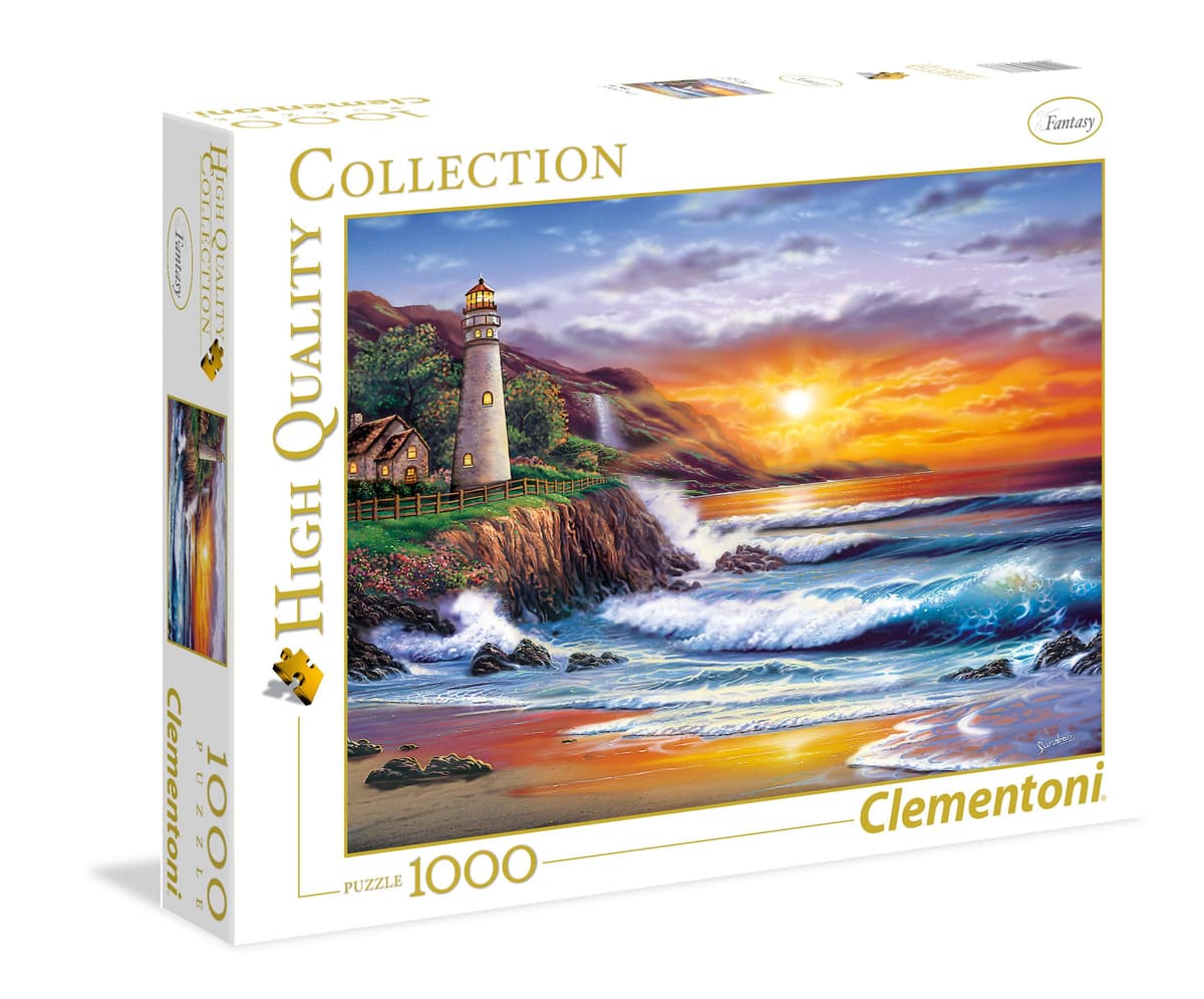 Clementoni Puzzle 1000 Piezas Paisaje Naturaleza Mont Saint Michel, Puzzle Adulto Naturaleza (39367), Multicolor — view 11