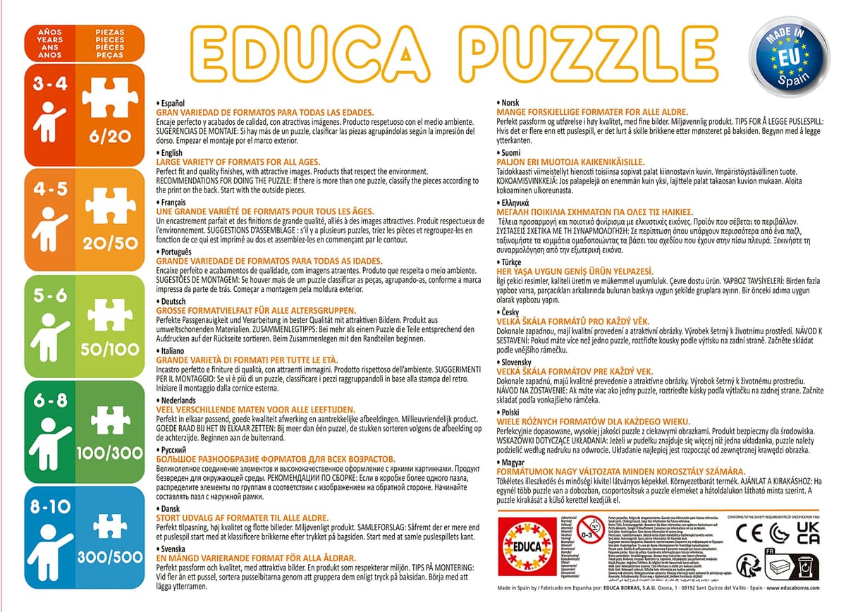 Educa - Puzzle Disney | Puzzles progresivos Disney Pixar de 50 80 100 150 Piezas | Juego Educativo Infantil | Recomendado A Partir de 5 años (15615) — view 3