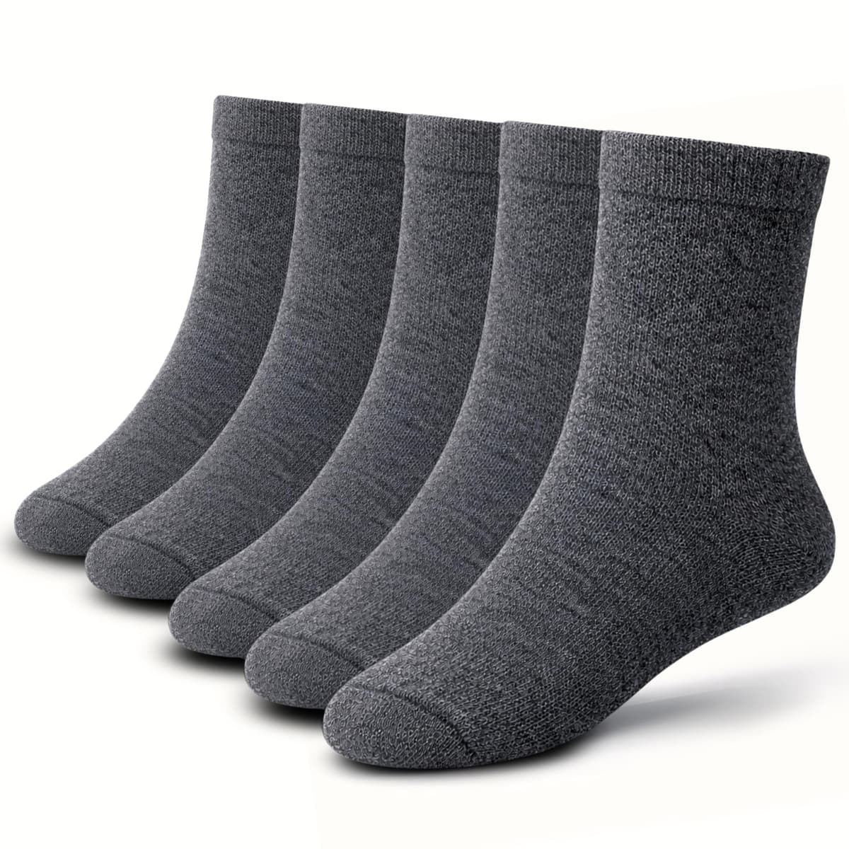 bisoo SET de 5 Pares de Calcetines Escolares de Algodon con Certificado Oeko-Tex para Uniforme Colegio - Elige tu Talla y Color — view 13
