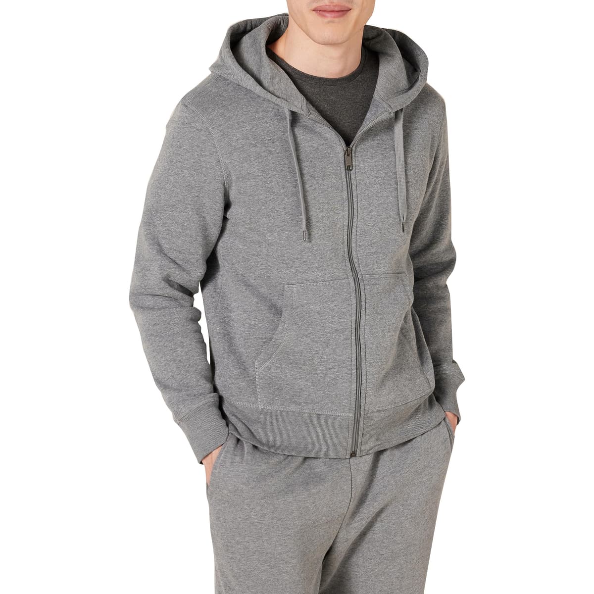 Amazon Essentials Chaqueta de Felpa con Cremallera Completa (Disponible en Tallas Grandes y Largos Especiales) Hombre — view 30