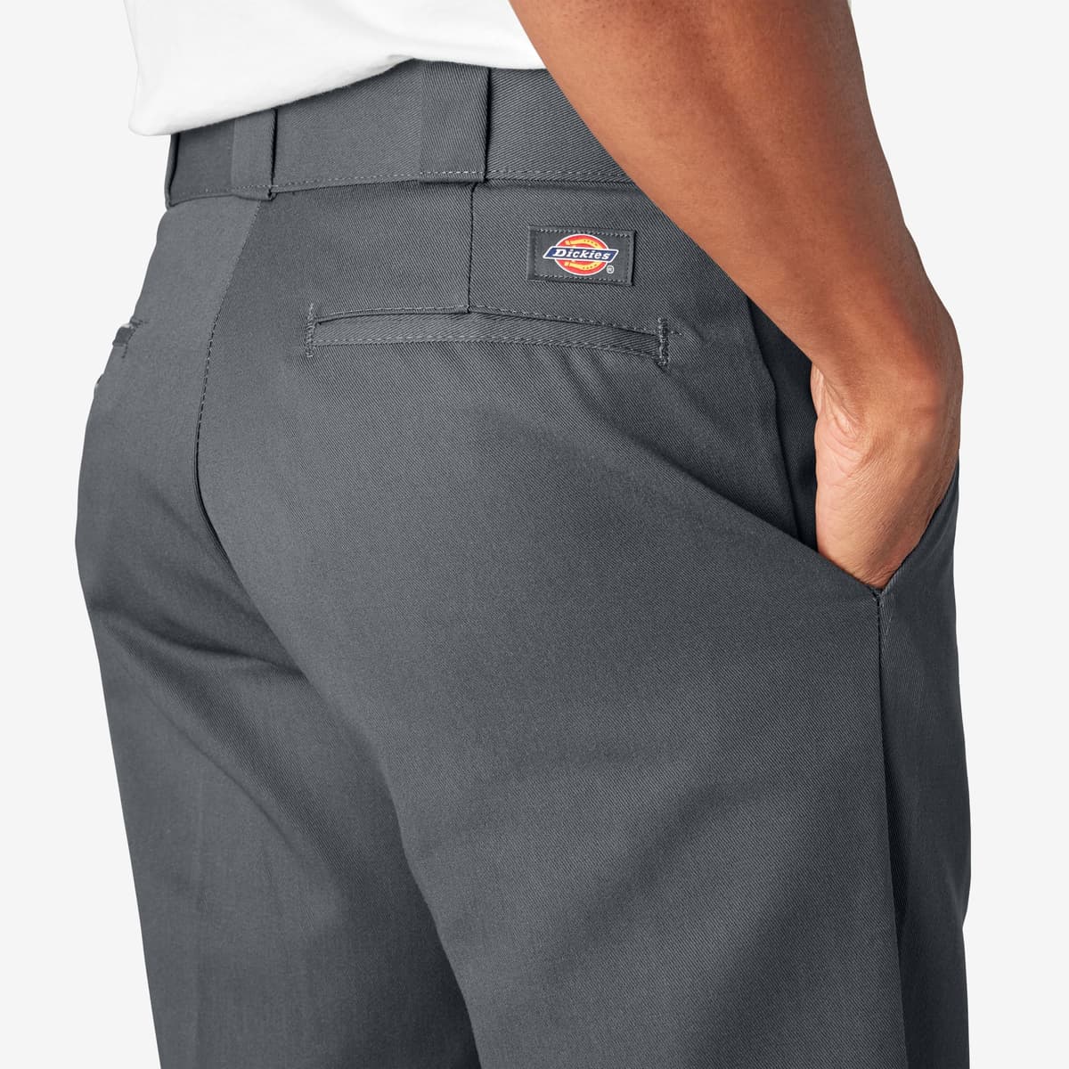 Dickies Men's Original 874 Work Straight Trousers, Grey (Charcoal Grey), W29/L32 — view 8