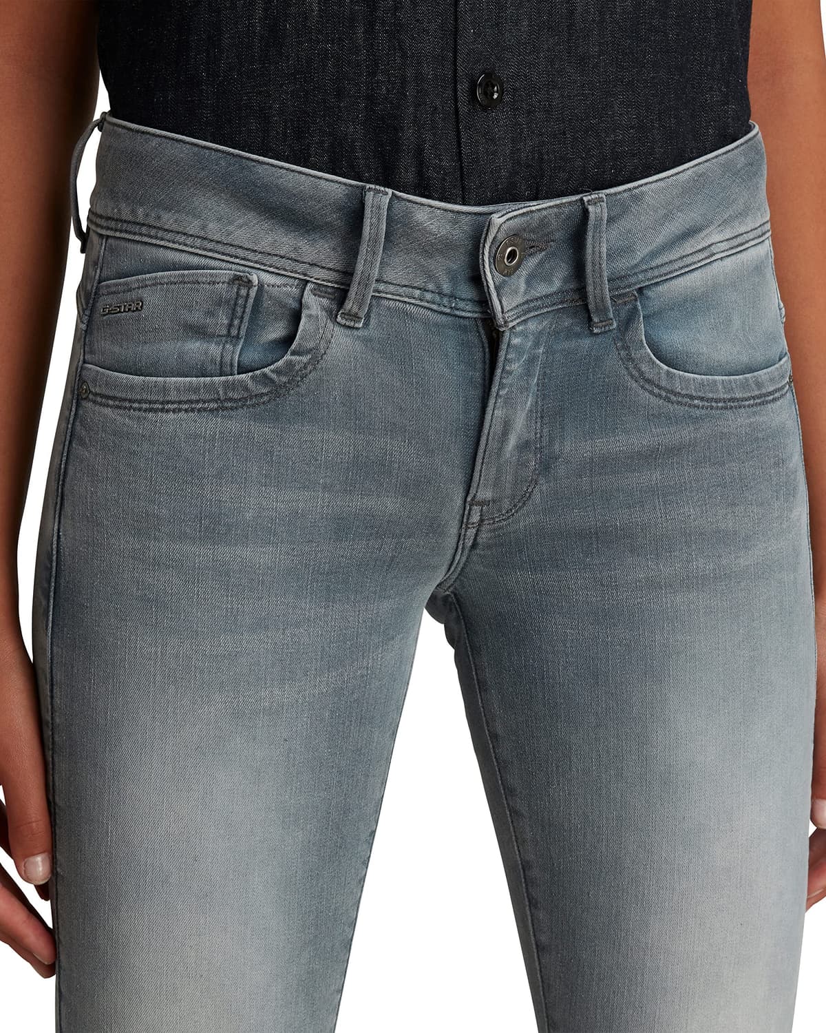 G-Star Lynn Mid Skinny Jeans - Vaqueros Mujer — view 3