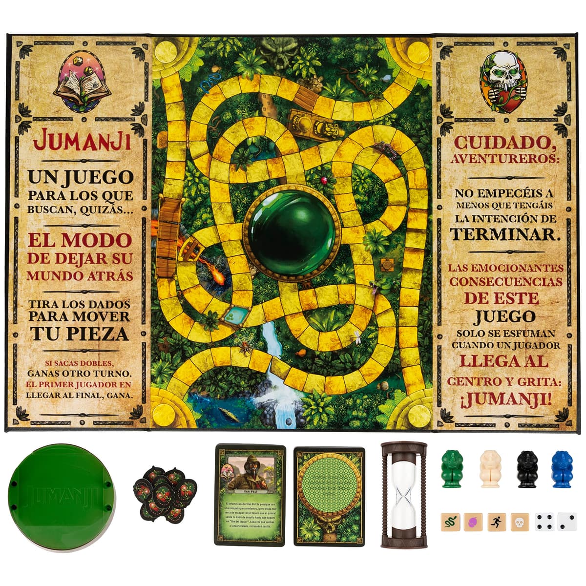 Spin Master Games - Jumanji Board Game in Spanish for 2-4 Players, Children and Adults - Gift Children 8 Years + - Board Games Children 8 Years + — view 4