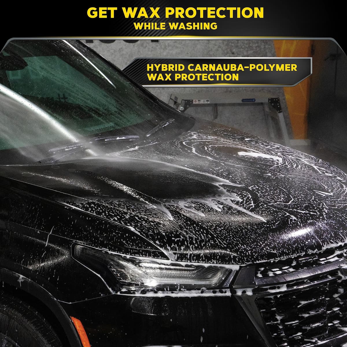 Meguiar's Ultimate Car Wash & Wax 1.4L, Shampoo that Leaves a Deep, Glossy, Just-Waxed Shine - G17748EU — view 2