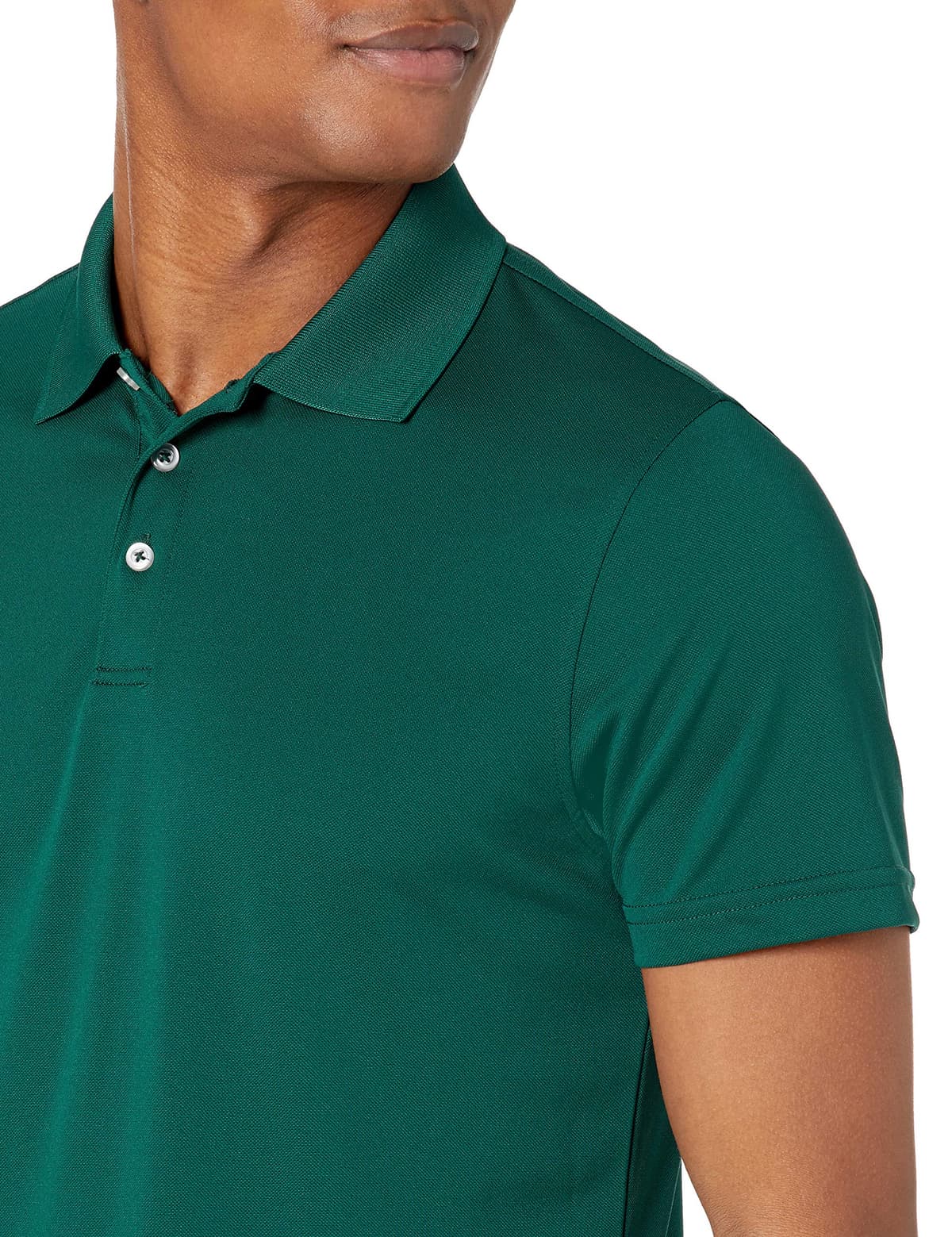 Amazon Essentials Polo de Golf de Secado Rápido de Ajuste Entallado - Colores interrumpidos Hombre — view 4