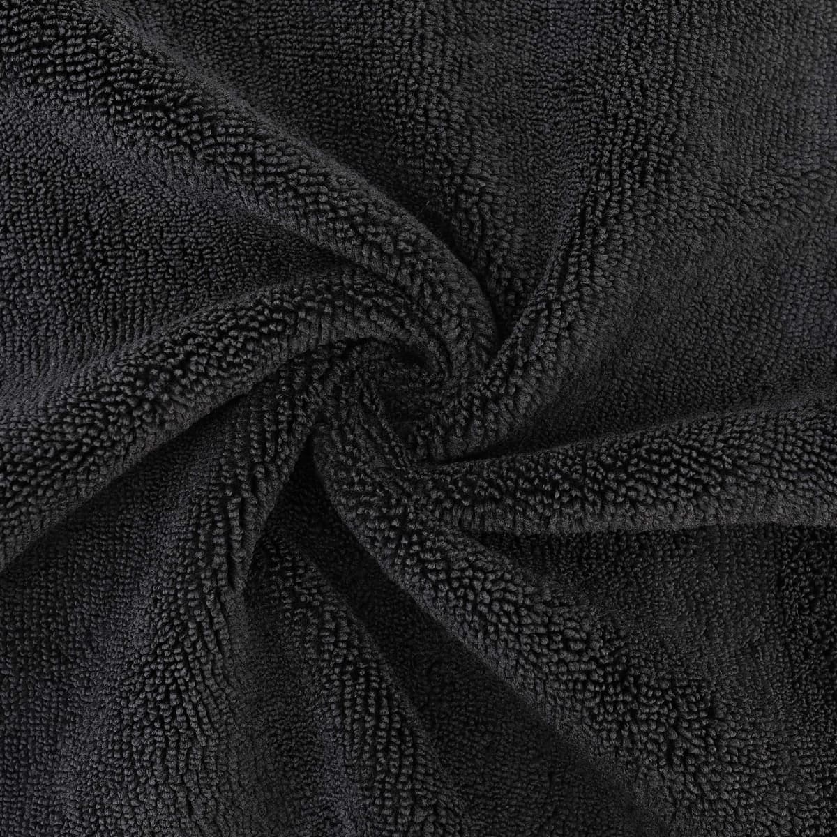 Polyte - Super Absorbent Microfiber Cleaning Cloth - Black - 40 x 40cm - Pack of 12 — view 3