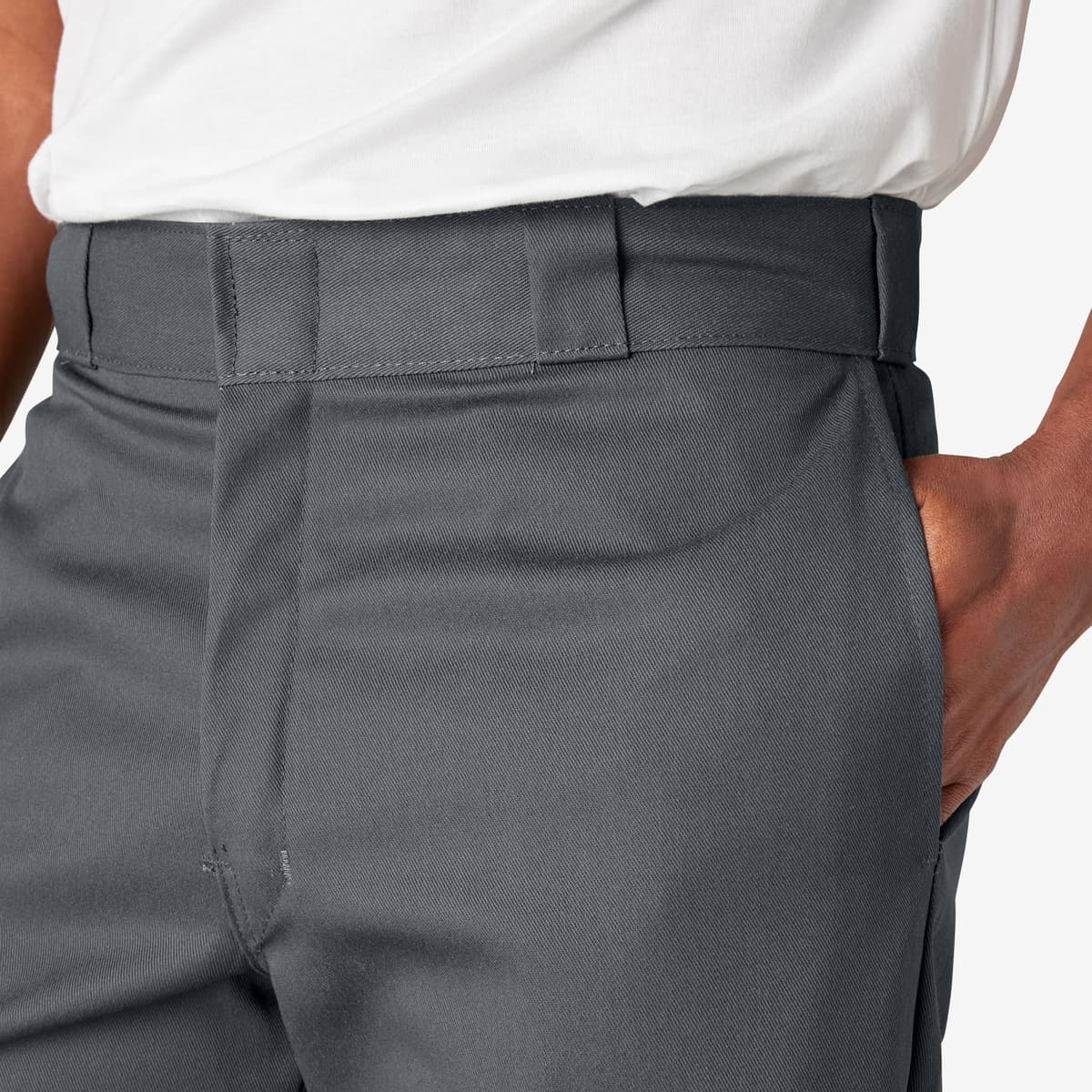 Dickies Men's Original 874 Work Straight Trousers, Grey (Charcoal Grey), W29/L32 — view 6