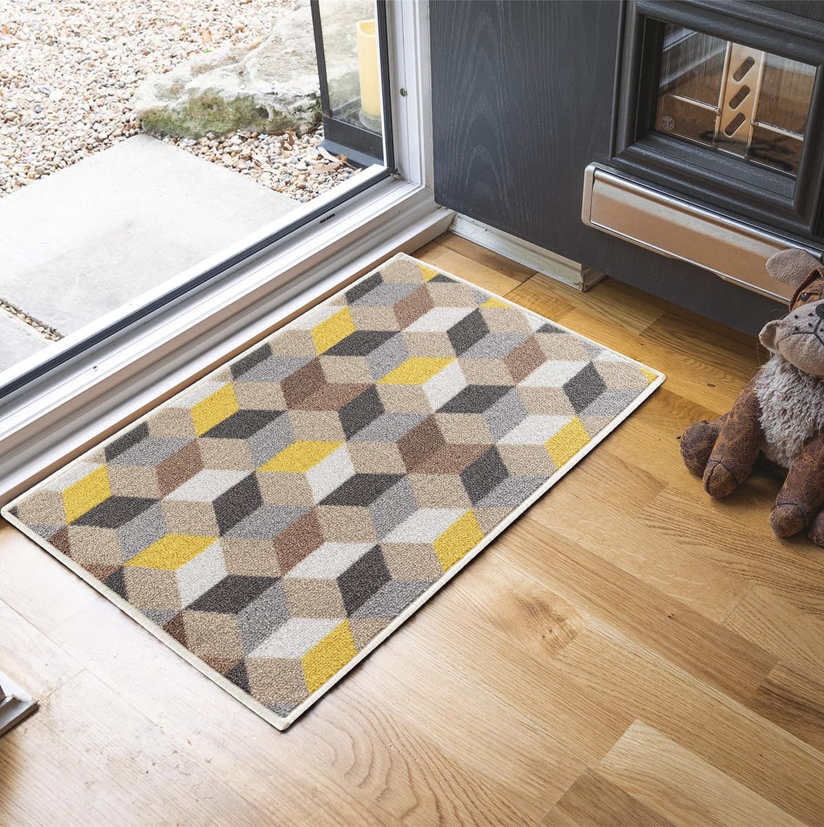 Serdim Rugs Washable Door Mat Kitchen Mats Non Slip Quatrefoil Design Hall Runner- Indoor Door Mat - Hallway-Passage Corridor Doormats - Floor Mat — view 5