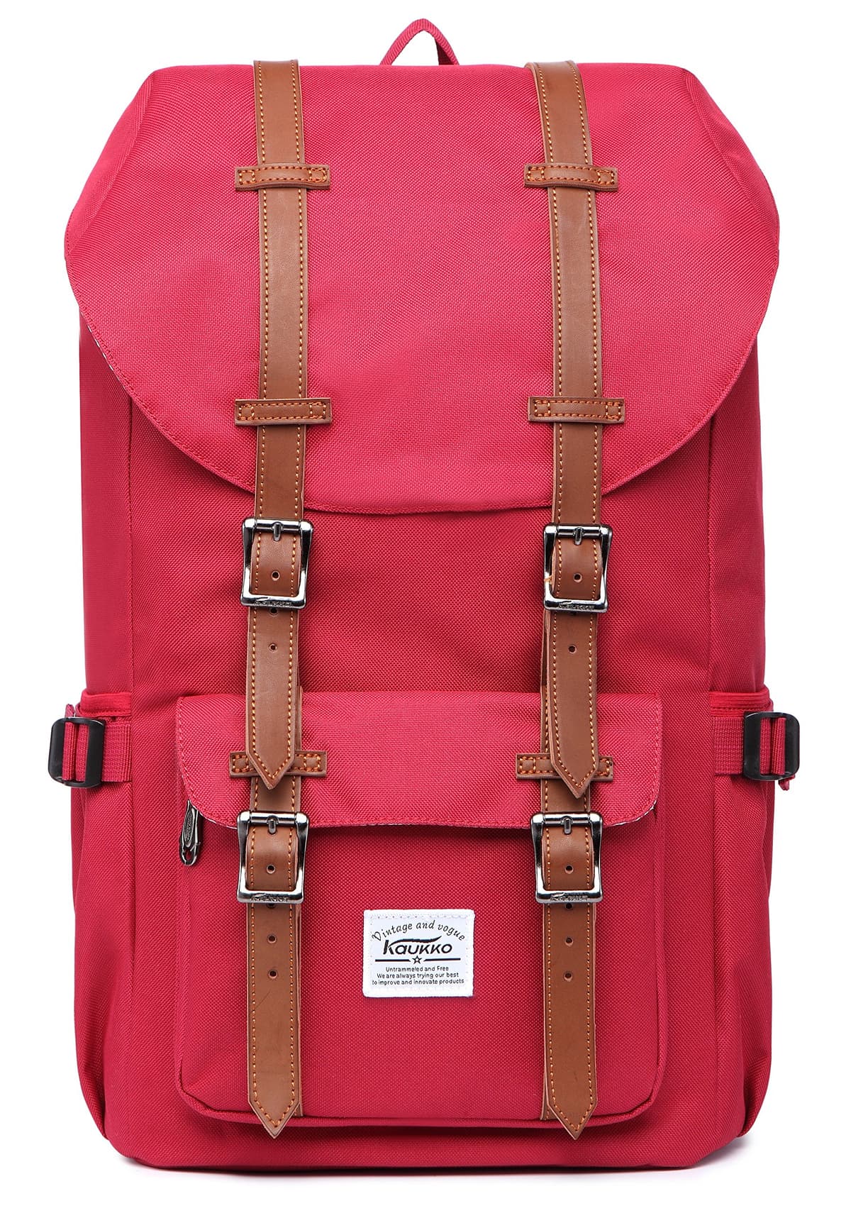 KAUKKO Mochila hermosa y bien pensada con compartimento para portátil de 15" para colegio, universidad, 22 l, Negro Jnl-ks24-03, talla única, Mochilas daypack — view 9