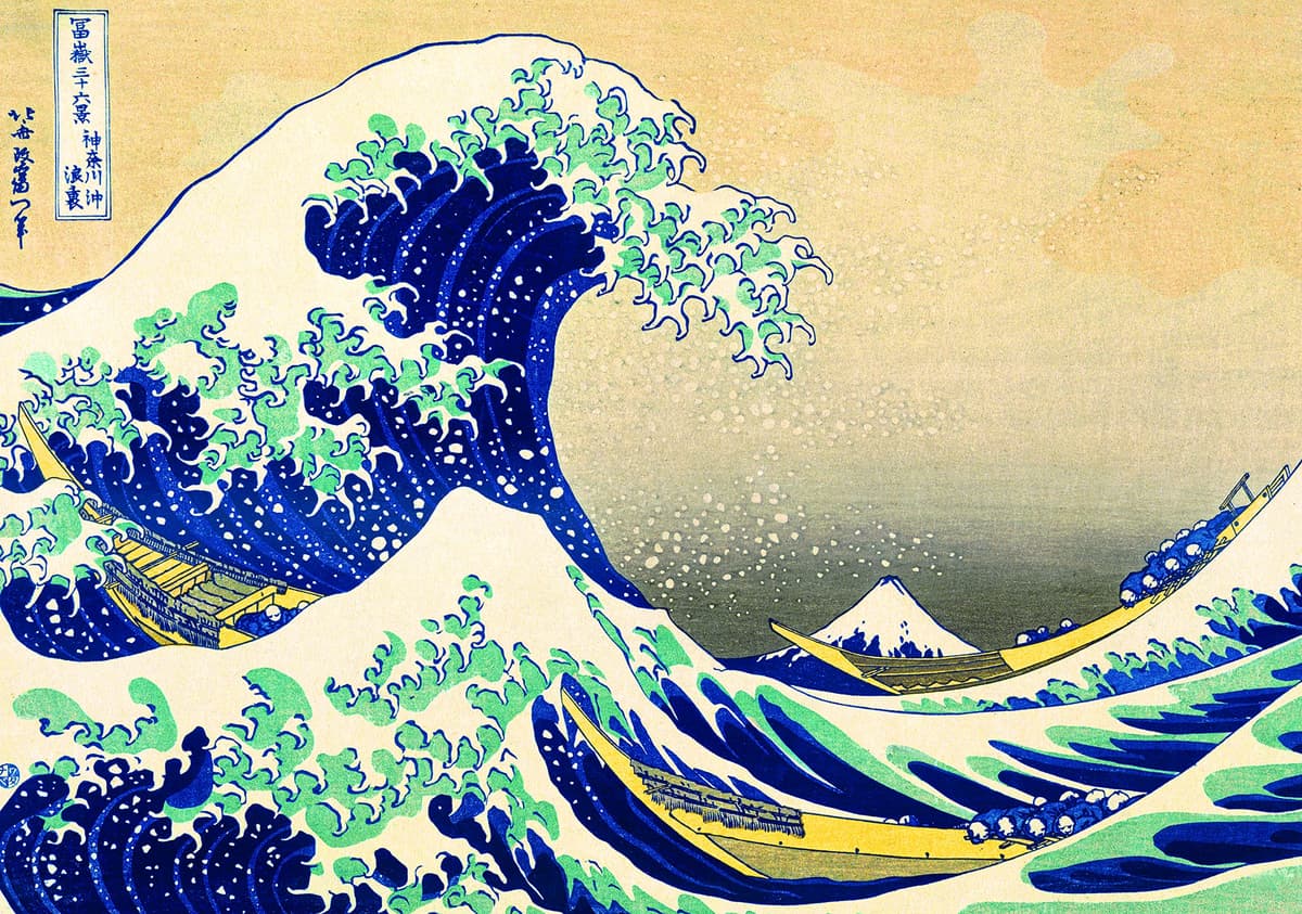 Trefl, Puzzle, La Gran Ola de Kanagawa, Hokusai Katsushika, de 1000 Piezas, Colección de Arte, Adultos y niños a Partir de 12 años — view 2
