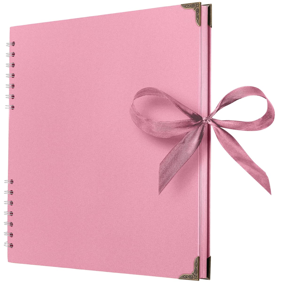 Bstorify Scrapbook Photo Albums 60 Pages (21 x 21 cm) Brown Thick Kraft Paper Scrap Book Ideal for Your Scrapbooking Albums Art & Craft Projects — view 28