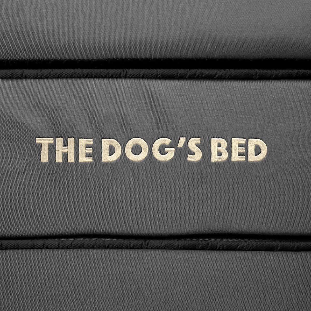 The Dog’s Bed Orthopaedic Memory Foam Dog Bed for Large Dogs, Waterproof Washable Cover, Anti-Slip Base, Calming Surface – CertiPUR-Certified Foam, Grey Oxford with Black Trim, 15cm Thick — view 4