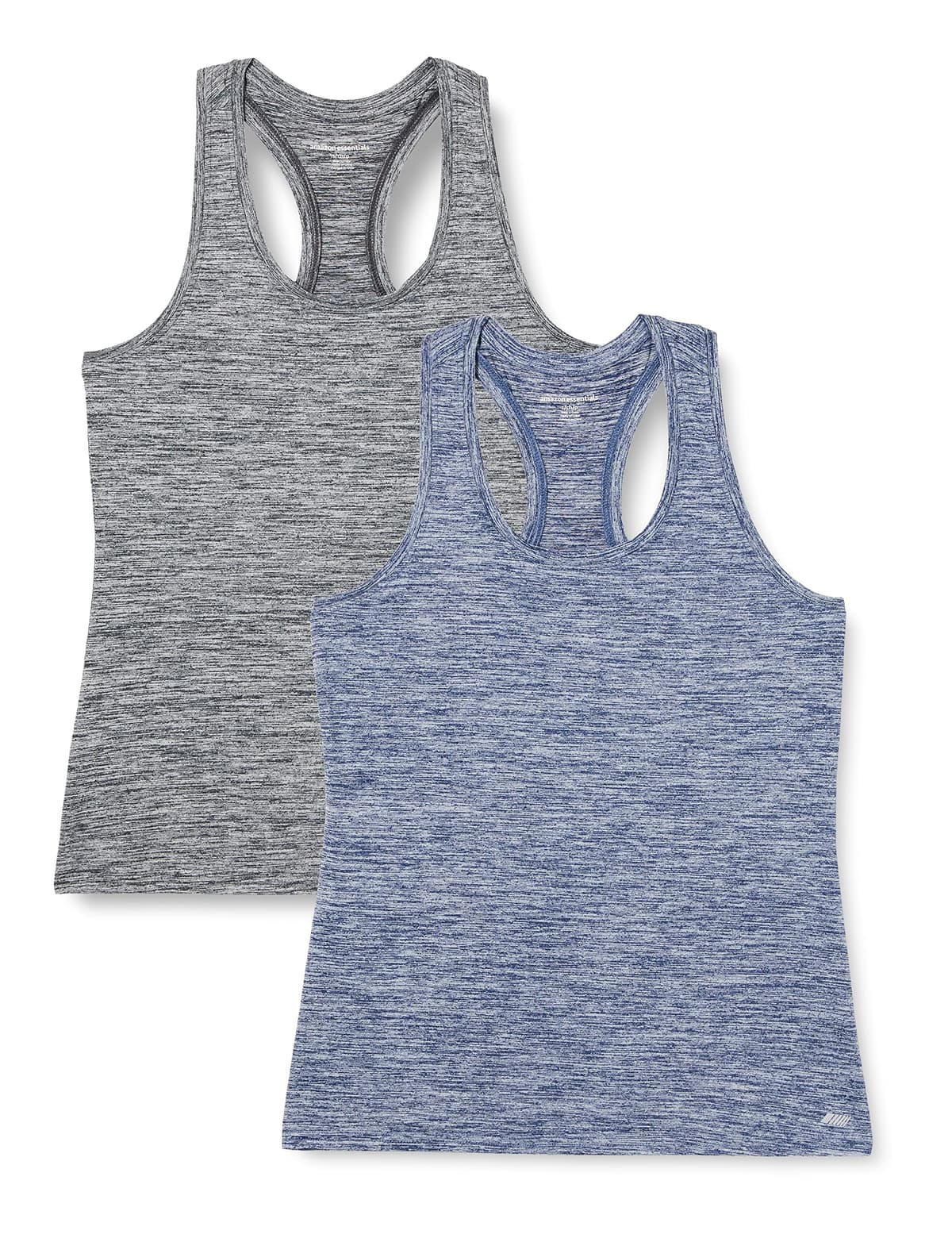Amazon Essentials Top Deportivo Elástico de Entrenamiento, Secado Rápido y Espalda Nadadora (Tallas Grandes) Mujer, Paquetes Múltiples — view 15