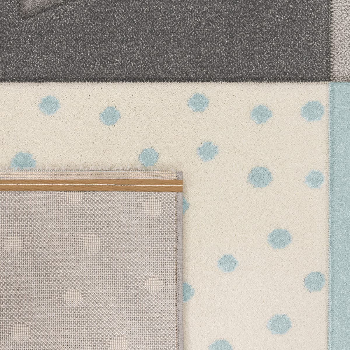 Paco Home Alfombra Infantil, Alfombra Pastel Habitación Infantil con Nubes 3D Y Motivos De Estrellas Arcoíris, tamaño:80x150 cm, Color:Multicolor — view 4