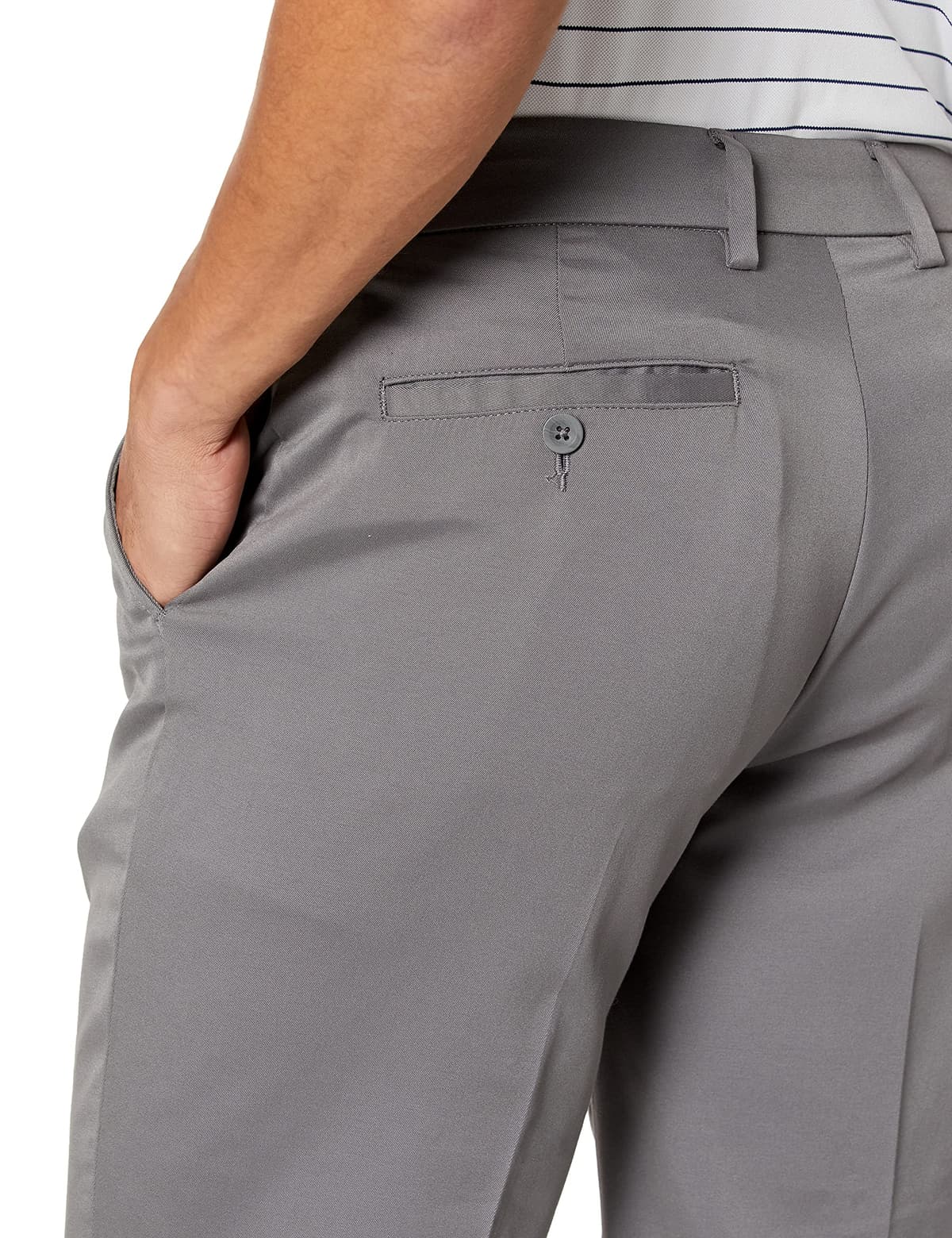 Amazon Essentials Pantalón de Golf Elástico de Ajuste Clásico - Colores interrumpidos Hombre — view 3