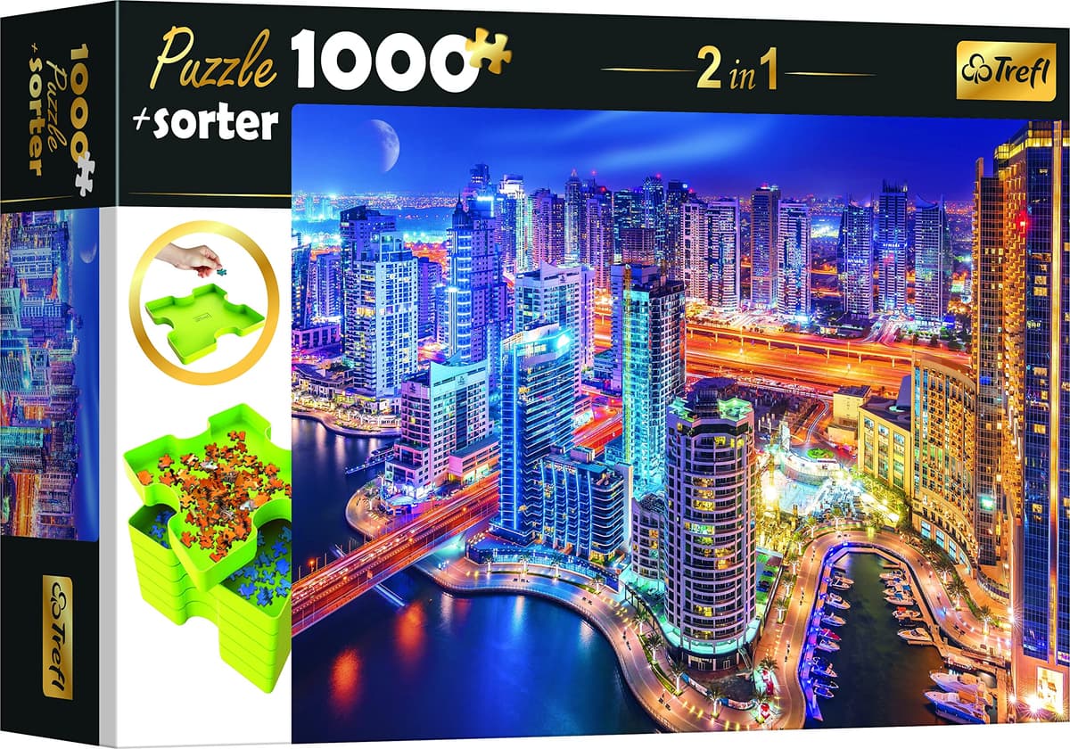 Trefl, Puzzle, Londres, de 1000 Piezas, Inglaterra, Capitales Europeas, Vista a la Ciudad, Edificios Famosos de Londres, Rompecabezas DIY, Pasatiempo Creativo, Regalo — view 8