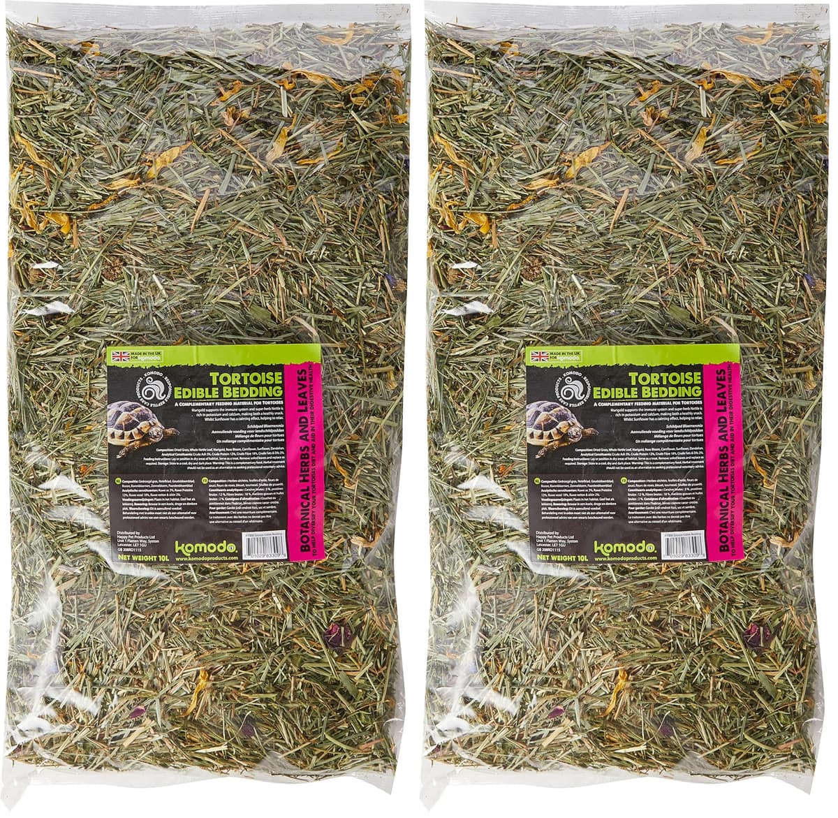 Komodo Tortoise Edible Bedding 10L, by Komodo,,, — view 5