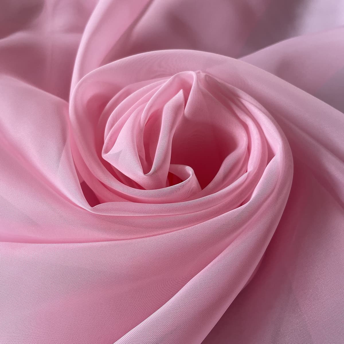Megachest Wedding Voile Fabric 58 Inches Wide 50 Meters Long (Black, 50 Meters Long) — view 4