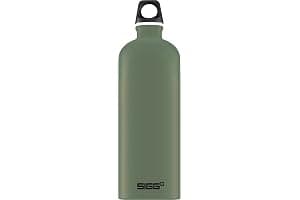 Sigg - Botella de aluminio - Traveller - Certificación Clima Neutral - Apta para bebidas carbonatadas - A prueba de fugas - Ligera como una pluma - Sin BPA - 0,6L / 1L /1,5L
