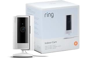 Ring Indoor Camera (2nd Gen) | Plug-In Pet Security Camera | 1080p HD, Two-Way Talk, Wifi, Privacy Cover, DIY | alternative to CCTV system | 30-day free trial of Ring Subscription Plan
