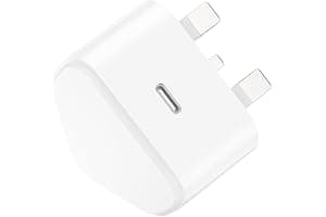 USB C Plug for iPhone 16 15 14 13 12 11 Pro Max Plus X XS XR 8, SE 2020, iPad Pro Air Mini, AirPods Pro, Samsung Galaxy, 25W Fast Charger USBC Type C Power Charging Head Adapter Charge Wall PD UK