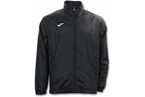 Joma - Chubasquero Impermeable con Capucha , 6XS - 3XL - Cortavientos con Bolsillos Laterales y Puños Elásticos - Iris