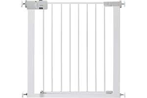Safety 1st Secure Tech Simply Close Metal Gate - White