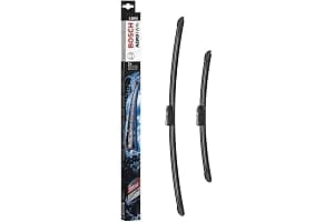 Bosch Aerotwin A295S Limpiaparabrisas Frontal - Set de Escobillas de Recambio para una Mayor Seguridad en la Conducción, con