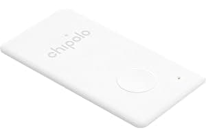 Chipolo Tarjeta, 1 unidad, buscador de billeteras, rastreador Bluetooth para cartera, características premium gratuitas, funciona con la aplicación Chipolo (compatible con iOS y Android), color blanco