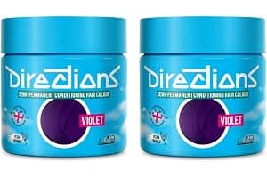 2x La Riche Directions Semi-Permanent Hair Color 100ml Tub - Violet