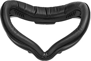 SUPERUS Facial Interface & Face Cover Pad for Oculus Quest 2, Sweat-Proof PU Foam Cushion - VR Accessories for Meta Quest 2