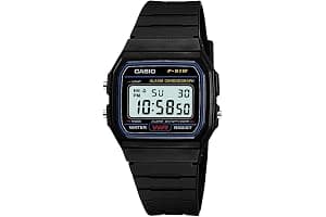 CASIO STANDARD DIGITAL WATCH WITH LED-LIGHT F-91W-1JF