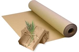 Triplast Brown ECO Kraft Paper (400mm x 30m) - Eco-Conscious & Recyclable - Multipurpose Wrapping Paper Roll with a Premium & Rustic Finish - Ideal for Gift Wrapping, Parcel Packing, Arts & Craft