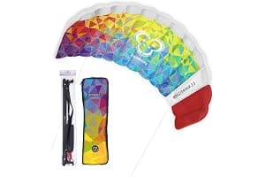 Skymonkey Skystormer Parafoil Cometa acrobática Ready 2 Fly - 180 cm / 230 cm Envergadura
