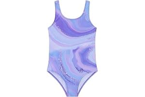 Ewbob Girls One Piece Swimsuit Quick Dry Swimwear Swimming Costume Beach Bathing Suit for Kids