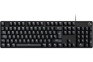 Logitech G G413 SE Full-Size Mechanical Gaming Keyboard - Backlit Keyboard with Tactile Mechanical Switches, Anti-Ghosting, C