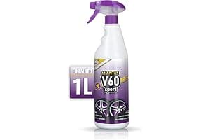 Sisbrill V60 Sport Limpia Llantas - Neutro y Seguro - Efecto Gecko Spray - 1 Litro