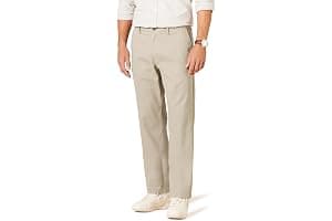 Amazon Essentials Men's Classic-Fit Wrinkle-Resistant Flat-Front Chino Trousers (Available in Big and Tall)